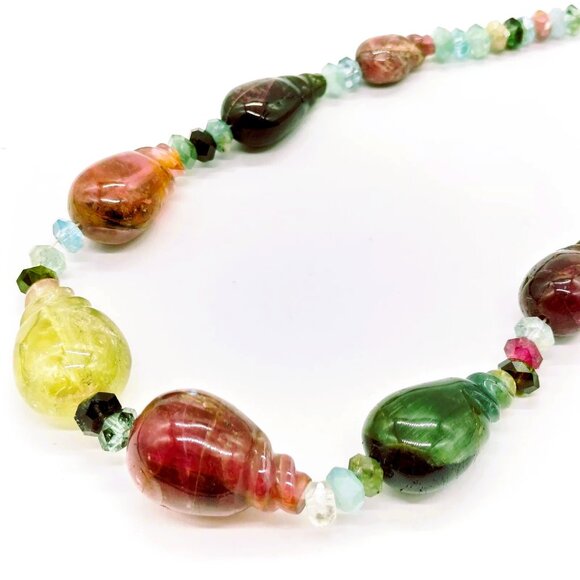 Jewelry Necklace Tourmaline Silver 1319472